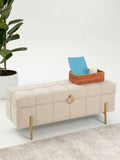 Pouf coffre luxe